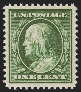 Sale Number 1278, Lot Number 3583, 1908-12 Issues (Scott 331-396)