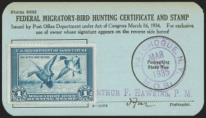 Sale 1278, Lot 4011, Hunting Permits