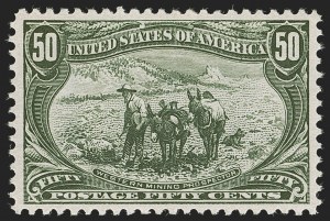 Sale 1283, Lot 1512, 1898 Trans-Mississippi Issue:  Gem Quality Stamps to 50c