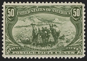 Sale 1283, Lot 1514, 1898 Trans-Mississippi Issue:  Gem Quality Stamps to 50c