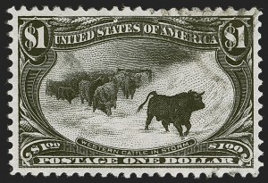 Sale 1283, Lot 1523, 1898 Trans-Mississippi Issue: Gem Quality $1.00 and $2.00