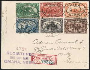 Sale 1283, Lot 1530, 1898 Trans-Mississippi Issue: Covers