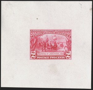 Sale 1283, Lot 1547, 1907 Jamestown Issue: Essays and Proofs