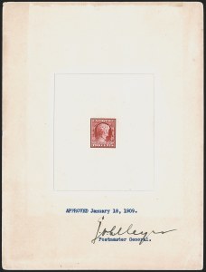 Sale 1283, Lot 1587, 1909 Lincoln Centenary Issue