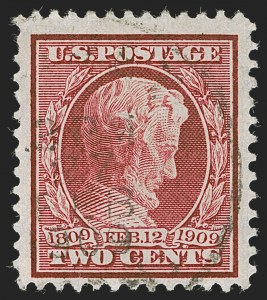 Sale 1283, Lot 1610, 1909 Lincoln Centenary Bluish paper Issue