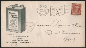 Sale 1283, Lot 1614, 1909 Lincoln Centenary Bluish paper Issue