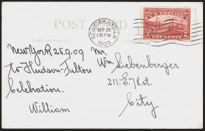 Sale 1283, Lot 1655, 1909 Hudson-Fulton Issue