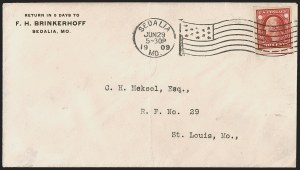 Sale 1283, Lot 1677, Vending and Affixing Machine Perforations