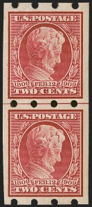 Sale 1283, Lot 1679, Vending and Affixing Machine Perforations