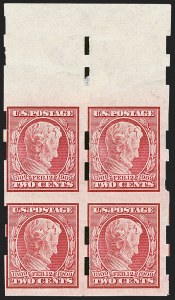 Sale 1283, Lot 1689, Vending and Affixing Machine Perforations