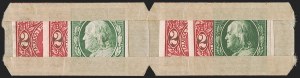 Sale 1283, Lot 1703, Vending and Affixing Machine Perforations