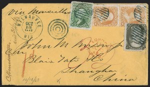 Sale 1285, Lot 2039, 1861-68 Issues