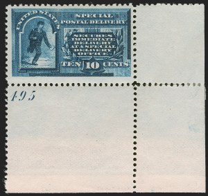 Sale 1285, Lot 2181, Air Post, Special Delivery, Registration
