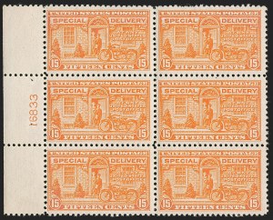 Sale 1285, Lot 2188, Air Post, Special Delivery, Registration