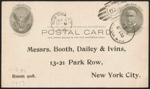 Sale 1285, Lot 2260, Parcel Post, Postal Stationery, Hunting Permits, Savings