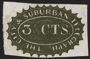 Sale 1285, Lot 2279, Telegraph Stamps