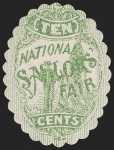 Sale 1285, Lot 2304, Post Office Seals, Sanitary Fair, Confederate States