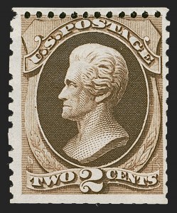 Sale 1288, Lot 109, 1875 Continental Bank Note Co. Hard Paper Special Printing (Scott 167-181)