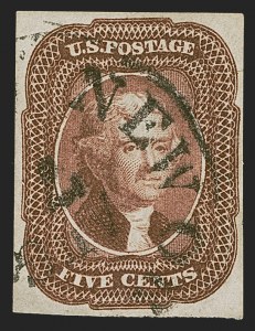 Sale 1288, Lot 11, 1851-56 Issue (Scott 5-16)
