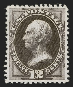 Sale 1288, Lot 114, 1875 Continental Bank Note Co. Hard Paper Special Printing (Scott 167-181)