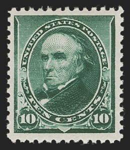 Sale 1288, Lot 144, 1887 Issue, 1890-93 Issue (Scott 219-229), 10c Green (226) Sale 1288, Lot 144, 1887 Issue, 1890-93 Issue (Scott 219-229)