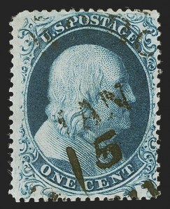 Sale 1288, Lot 15, 1857-60 Issue (Scott 18-39)
