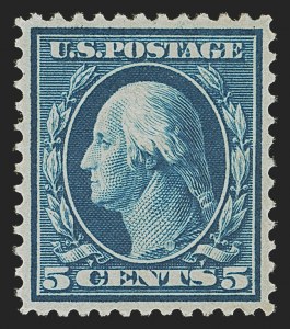 Sale 1288, Lot 183, 1909 Bluish Paper Issue (Scott 359-366)