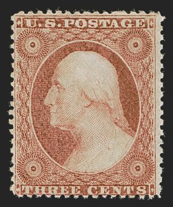 Sale 1288, Lot 20, 1857-60 Issue (Scott 18-39)