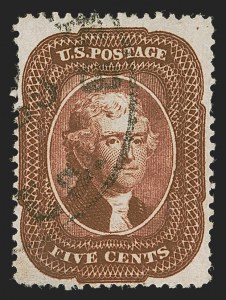 Sale 1288, Lot 23, 1857-60 Issue (Scott 18-39)