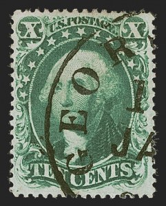 Sale 1288, Lot 27, 1857-60 Issue (Scott 18-39)