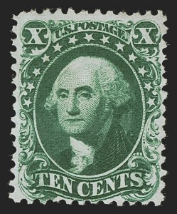 Sale 1288, Lot 33, 1875 Reprint of 1857-60 Issue (Scott 40-47)