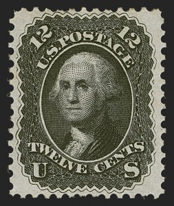 Sale 1288, Lot 43, 1861 First Designs and Colors (Scott 55-62)