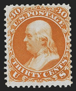 Sale 1288, Lot 44, 1861 First Designs and Colors (Scott 55-62)