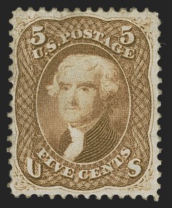 Sale 1288, Lot 48, 1861-66 Issue (Scott 64-78)