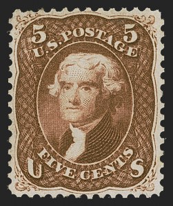Sale 1288, Lot 53, 1861-66 Issue (Scott 64-78)