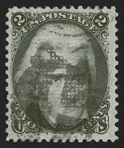 Sale 1288, Lot 59, 1867-68 Grilled Issue (Scott 79-101)