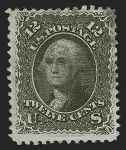 Sale 1288, Lot 61, 1867-68 Grilled Issue (Scott 79-101)