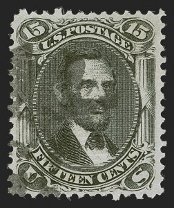 Sale 1288, Lot 64, 1867-68 Grilled Issue (Scott 79-101)