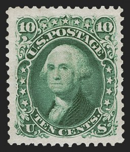 Sale 1288, Lot 74, 1875 Re-Issue of 1861-66 Issue (Scott 102-111)