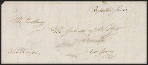 Sale 1289, Lot 503, Colonial Florida, Free Franks and Autographs