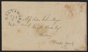 Sale 1289, Lot 519, Postmasters Provisionals