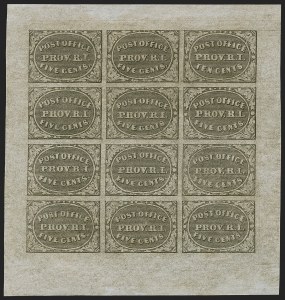 Sale 1289, Lot 522, Postmasters Provisionals