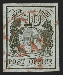 Sale 1289, Lot 524, Postmasters Provisionals