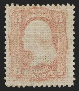 Sale 1289, Lot 588, 1867-68 Grilled Issue