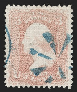 Sale 1289, Lot 589, 1867-68 Grilled Issue