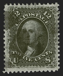 Sale 1289, Lot 591, 1867-68 Grilled Issue