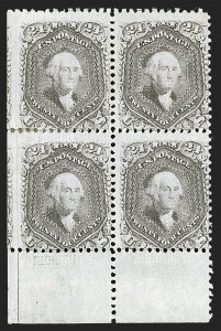 Sale 1289, Lot 596, 1867-68 Grilled Issue
