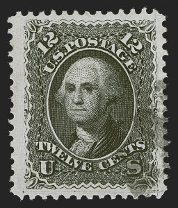 Sale 1289, Lot 598, 1867-68 Grilled Issue