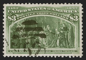 Sale 1289, Lot 636, 1890 Issue, Columbian Issue, 1894-98 Bureau Issue