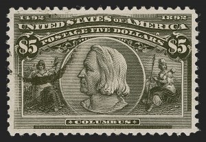 Sale 1289, Lot 638, 1890 Issue, Columbian Issue, 1894-98 Bureau Issue